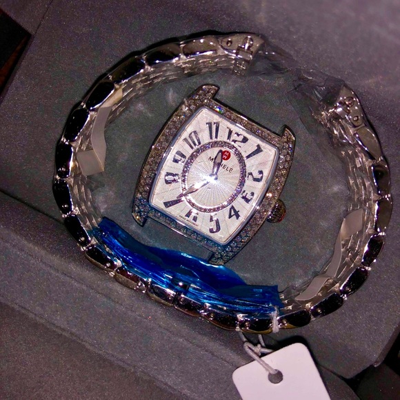 Michele face head watch - Picture 1 of 8